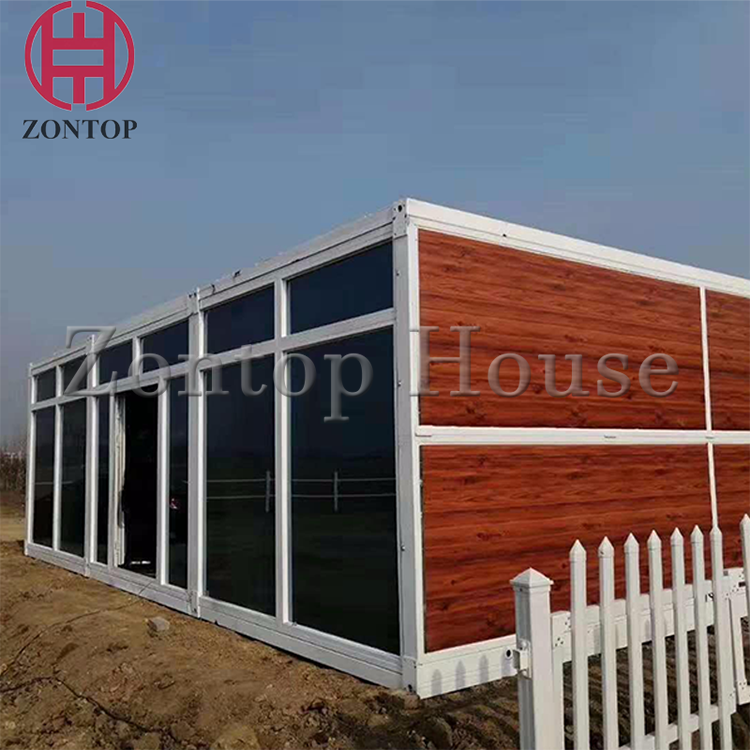 Mobile Morden Style Cheap 20 ft Prefabricated Folding Container House Foldable Container Office Camp for Sale