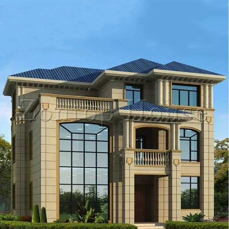 prefab house villa,Steel Structure Prefabricated Luxury villa