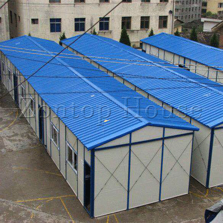 prefab K house, prefabricated K house, temporary dormitory mobile prefab house, light steel frame prefab house