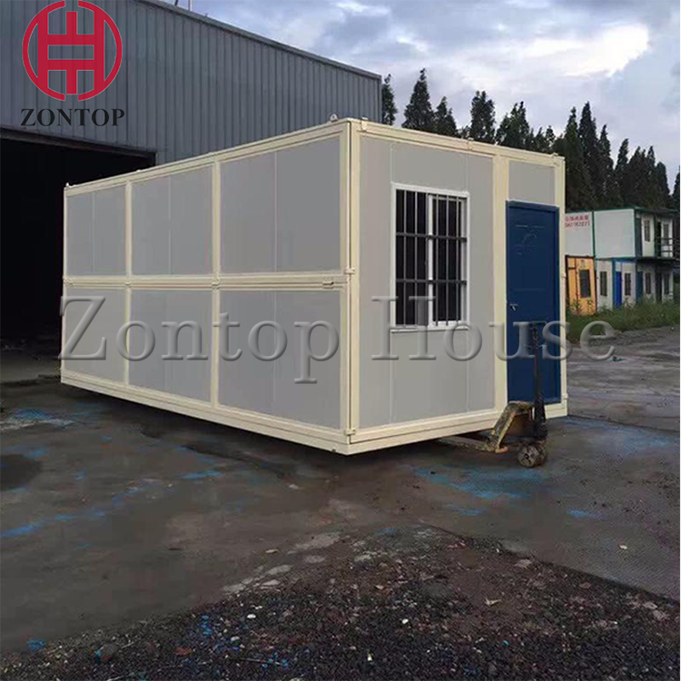 Mobile Morden Style Cheap 20 ft Prefabricated Folding Container House Foldable Container Office Camp for Sale