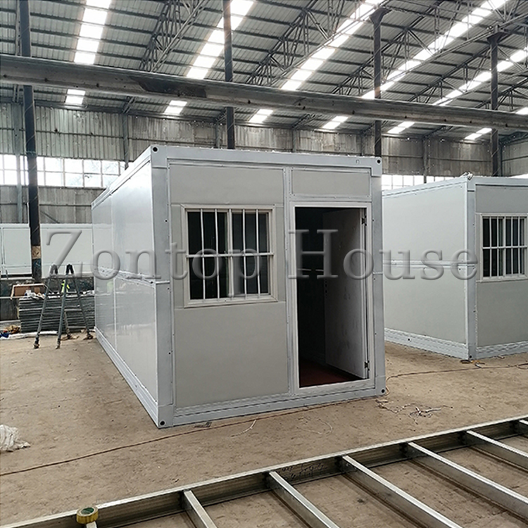 Mobile Morden Style Cheap 20 ft Prefabricated Folding Container House Foldable Container Office Camp for Sale