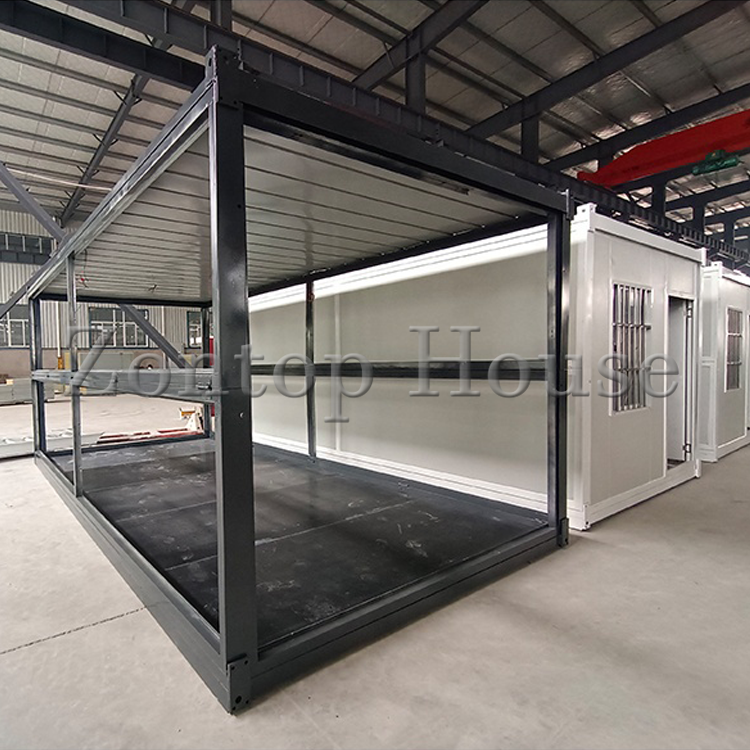 Mobile Morden Style Cheap 20 ft Prefabricated Folding Container House Foldable Container Office Camp for Sale