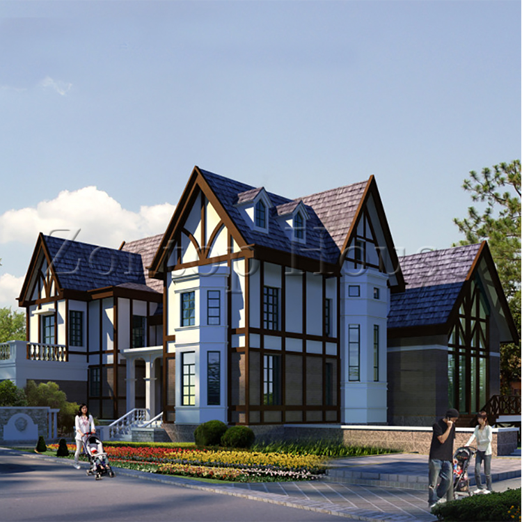 luxury villa,prefab steel house villa,Prefab Villa House