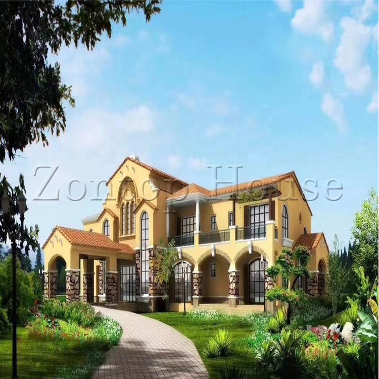 luxury villa,prefab steel house villa,Prefab Villa House