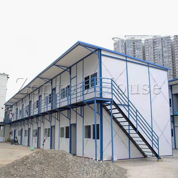 prefab K house, prefabricated K house, temporary dormitory, mobile prefab house, light steel frame prefab house