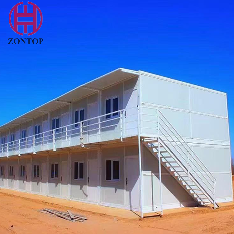 2 Min To Assemble Prefabricated Modular Flat Pack Portable Light Steel Foldable Container Cabin House