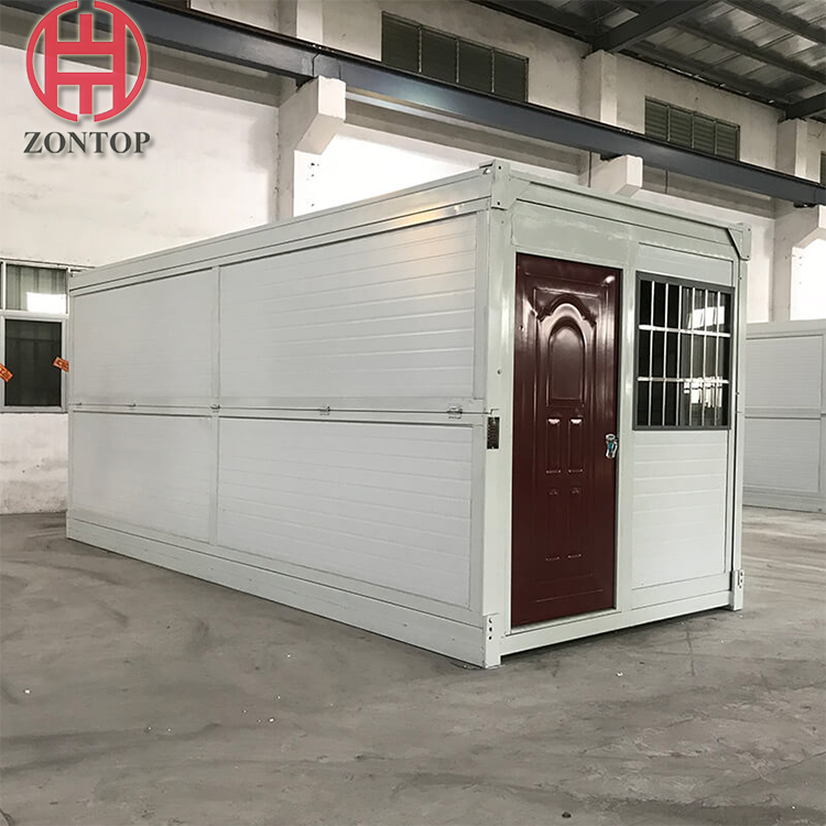 Prefabricated Modern Folding Container Buildng 4 Minutes Install One House Mobile Container House