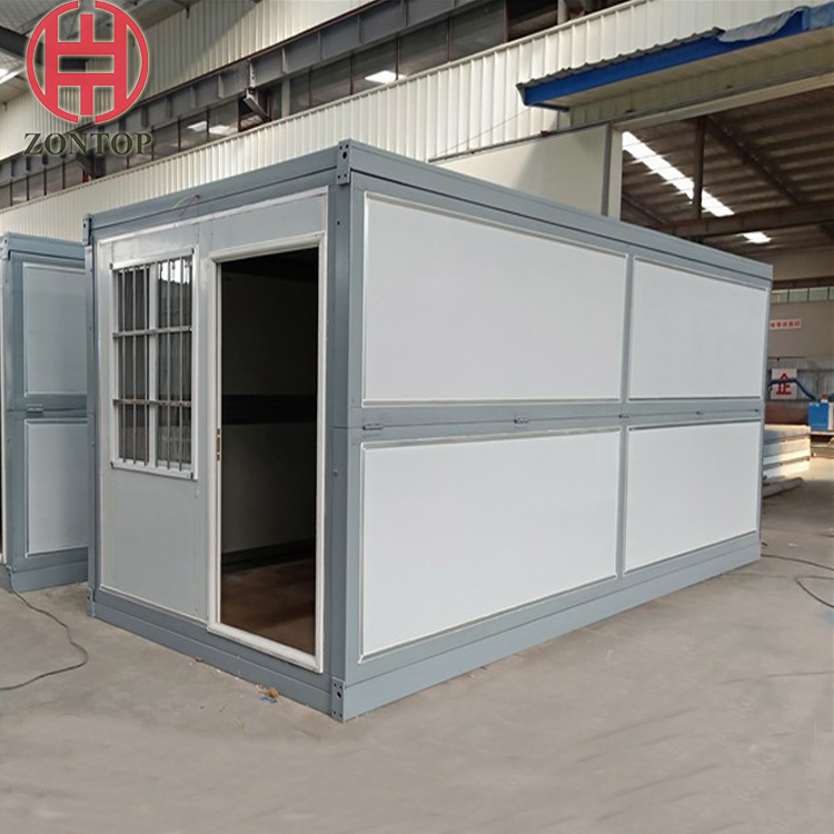 Zontop Customized Modern Module Prefabricated Metal Structure Frame Foldable Container Building House