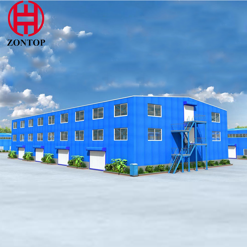 Prefabricated Light Steel Structure Easy Install Industrial Shed Buildings Warehouse